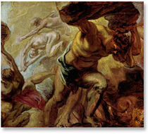 Representación de Japeto en un cuadro de Rubens.