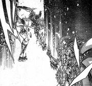 La lucha contra Piscis.