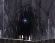 Entrée de la grotte