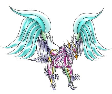 Pegasus Omega Cloth, Seiyapedia