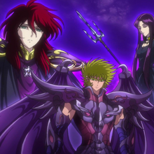 Hades Seiyapedia Fandom Por suerte, el caballero de sagitario, seiya, aparece y salva al niño de una muerte segura. hades seiyapedia fandom