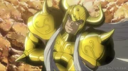 Aldebaran preparado para la batalla