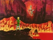  en el momento de recibir la God Robe de Beta.