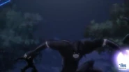 Kafka del Arlequín Mortal de la Estrella Terrestre de la Amplitud en Saint Seiya: The Lost Canvas - El mito de Hades