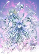 Imagen publicada por Shiori Teshirogi en su cuenta de X (Twitter) para promocionar la revista Champion RED #8 de 2021.