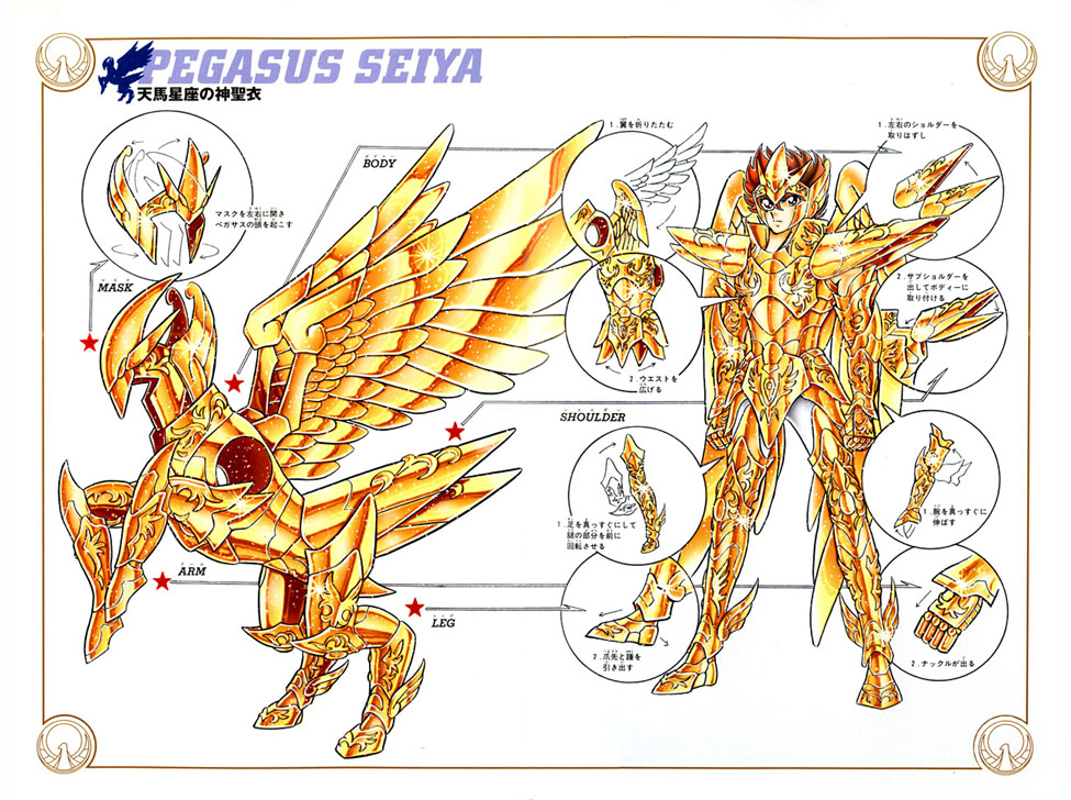 In Season 2 Omega All Bronze Cloths will Evolve into Omega Cloths during  the Final Battle of Pallas and Saturn so it was an Awesome Design to see  full power resolve. 