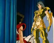 Saga vs Seiya