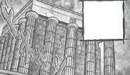 Forma del templo en el manga