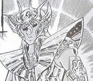 Primera imagen de Shaka de Virgo portando la Armadura de Virgo