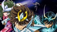 Cloth de Hidra en Episodio 15 (Versión Anime -primera temporada de "Saint Seiya Ω"-).