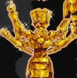 Saint Seiya Myth Cloth - Gold Cloth Gemini Saga - Action Figure 17cm - 2