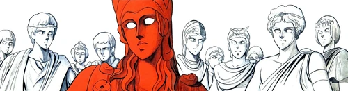 Los Saints mitológicos presentados en el  del manga.