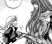  obsequiando Dégel los anteojos que eran del padre de ésta.