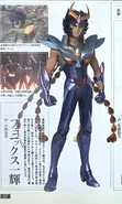Ikki (Nero) en el anime de Netfix Knights of the Zodiac: Saint Seiya