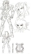 La Cloth de Lira (Saint Seiya - Gekijōban).