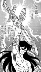 Krishna recuerda a Shiryū.