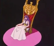 Trono de Saori Kido.