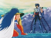 Fénix se enfrenta a Dragón Marino.