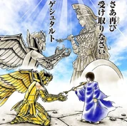 Saori la entrega de nuevo a Gestalt.