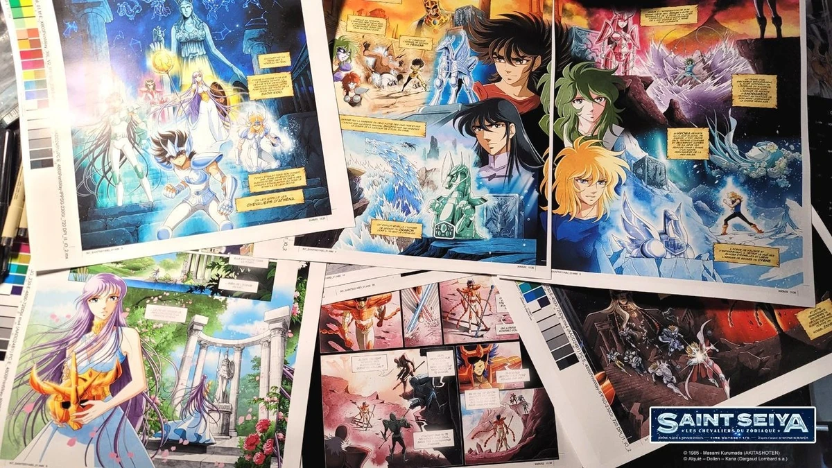 SAINT SEIYA BD Time Odyssey Tome 2 Edition Collector Jérôme Alquie Kana