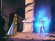 Aioria vs Seiya 4