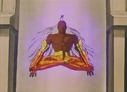 Krishna usando esta habilidad.