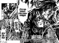 Kagaho salvando a Dohko