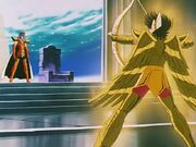 Poseidón vs Seiya 