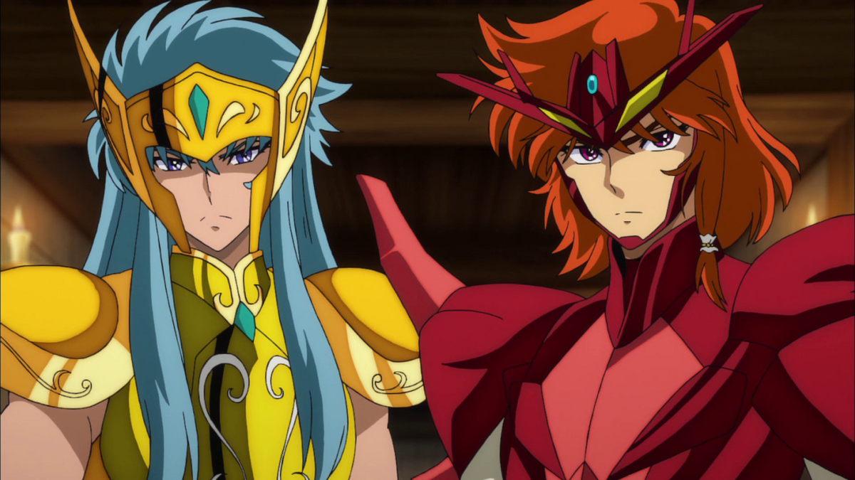 Saint seiya Soul of Gold - Camus and Surt by Bluerathy-S on DeviantArt