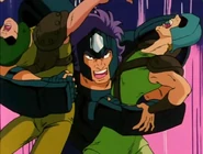 Variante del Hanging Bear en el anime.