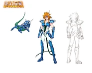 La Cloth de Camaleón (Saint Seiya Online -Hombre-).