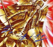 Cloth de Athena portada por Saori en Next Dimension.