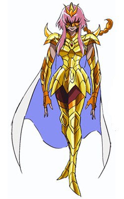 Saint seiya scorpio female