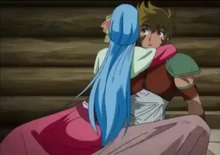 Aiolia y Lyfia