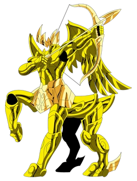 9-Sagittarius Gold Cloth