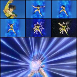 Pegasus Meteor Fist Seiyapedia Fandom In order to maintain justice and protect athena, he is willing to sacrifice everything and won't give up easily. pegasus meteor fist seiyapedia fandom