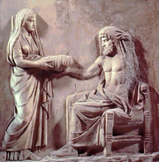 Representación mitológica de Rea