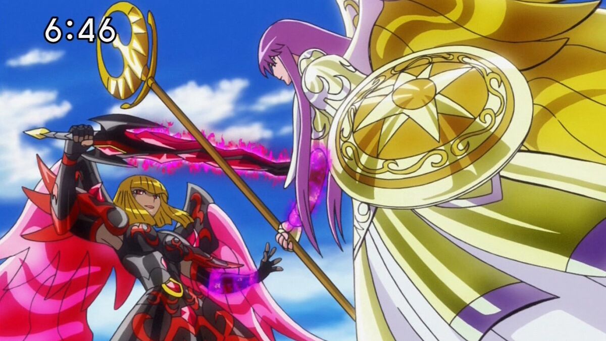 Saint Seiya Omega · Season 1 Episode 91 · Athena and Pallas! Battle of the  Goddesses - Plex