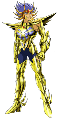 聖闘士星矢】 黄金聖闘士 デスマスク セル画 背景付き 聖闘士星矢】 黄金聖