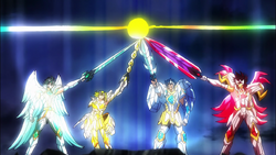 🌟 ⭐️ Saint Seiya Omega 🎵 🎼Opening 4 ¡! (HD) 🎵 🎼 SENKOU STRINGS ⭐️ 🌟  (^-^) 