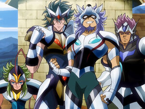 Why were the cloths of Aquila & Orion Bronze in Omega while they were Silver in the original series? : r/SaintSeiya