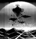 El Santuario de Eris elevándose.