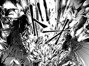 Theseus enfrenta a Eito.