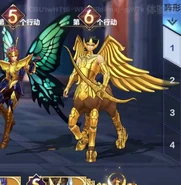 Gestalt de Sagittarius en Saint Seiya: Awakening