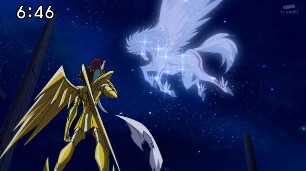 Seiya (Saint Seiya Omega) vs Aiolos Alter (Saint Seiya Episode G