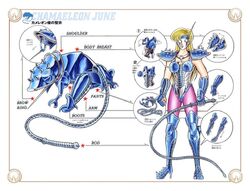 カメレオン星座のジュネ 聖闘士星矢 Wiki Fandom