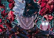 Shura con rostro fusionado con su yo de otro mundo alterno, en el spin-off Saint Seiya: Episode.G Requiem