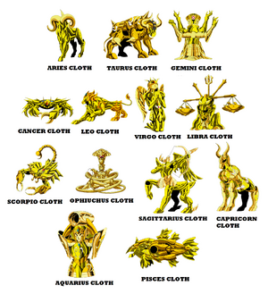 13 Gold Cloths