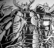 Primera imagen de Stand de Escarabajo Mortal con el Sapuri de Escarabajo Mortal