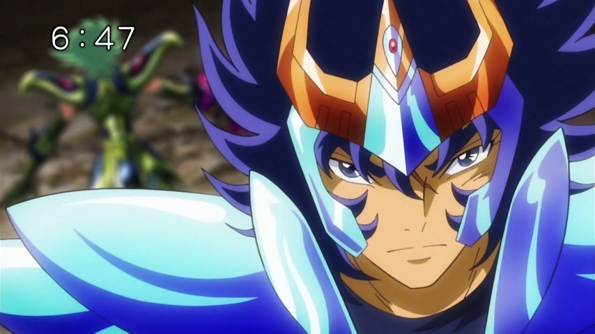 Saint Seiya Omega – Ikki de Fênix dando lição de moral A Ave